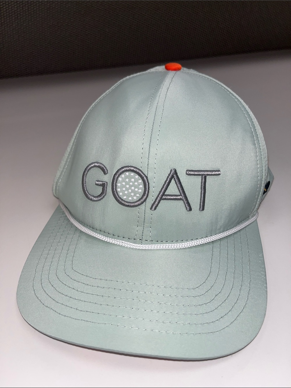 Staunch Embroidered Light Sage Men's Golf Cap